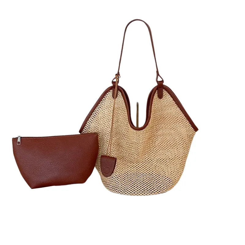 Bolsa de Ombro Maresias Marrom