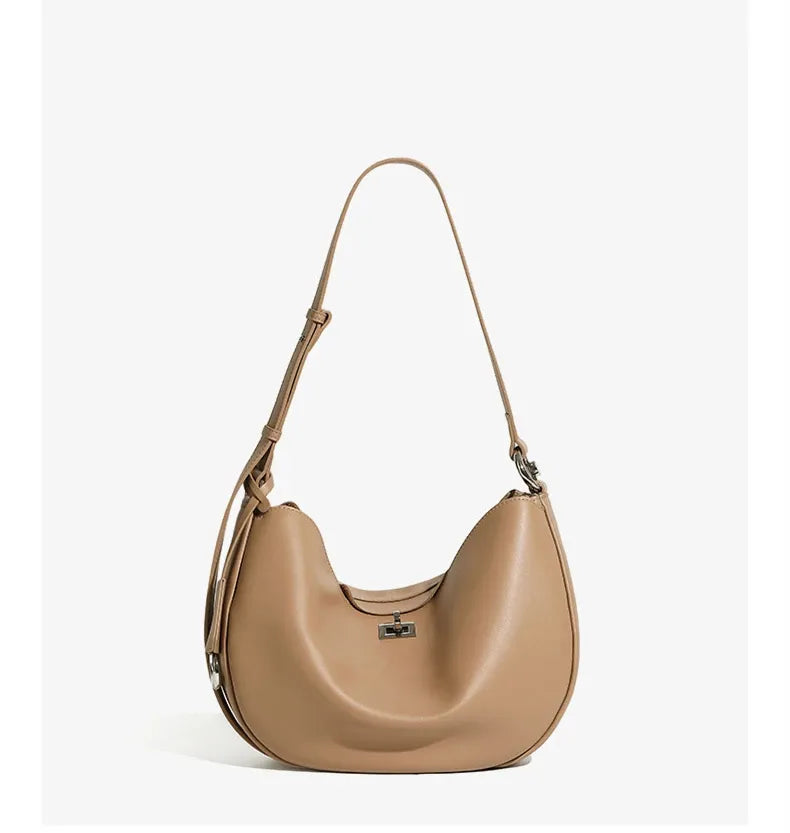Bolsa de Ombro em Couro Verena