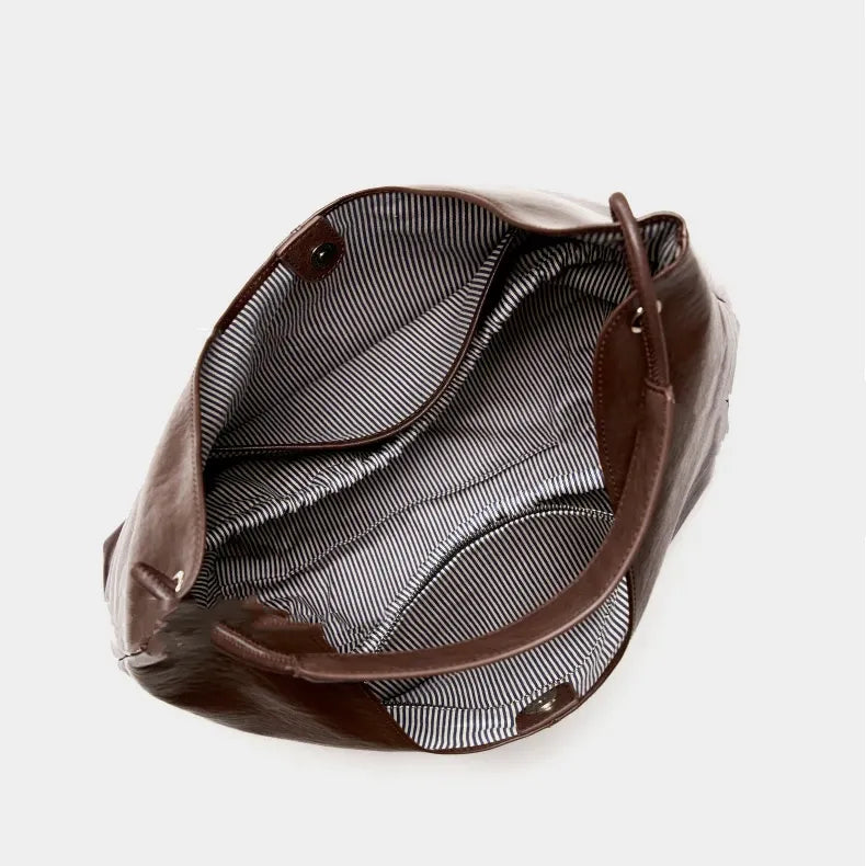 Bolsa Maxi em Couro Marion