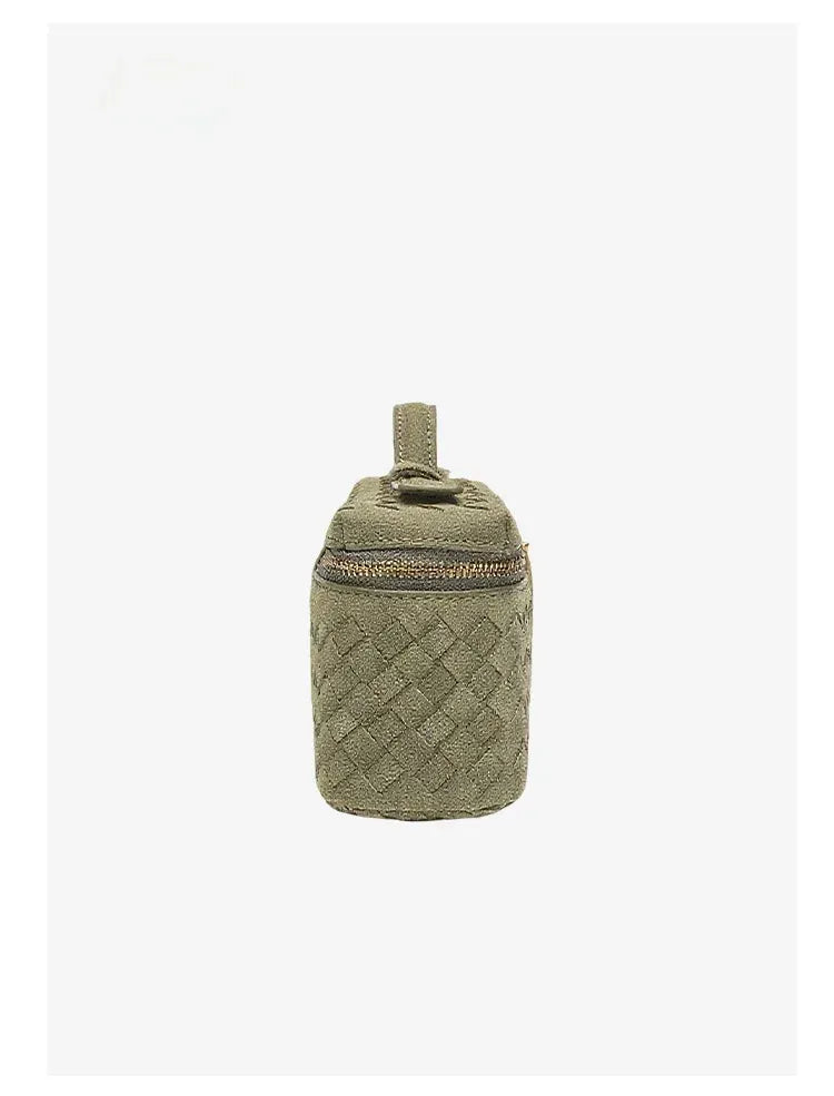 Bolsa Gênova Camurça em Tressê