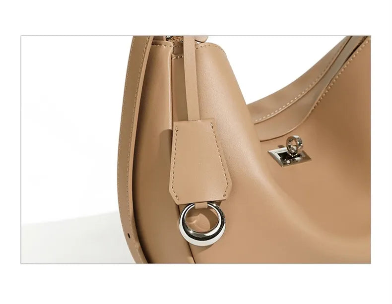 Bolsa de Ombro em Couro Verena