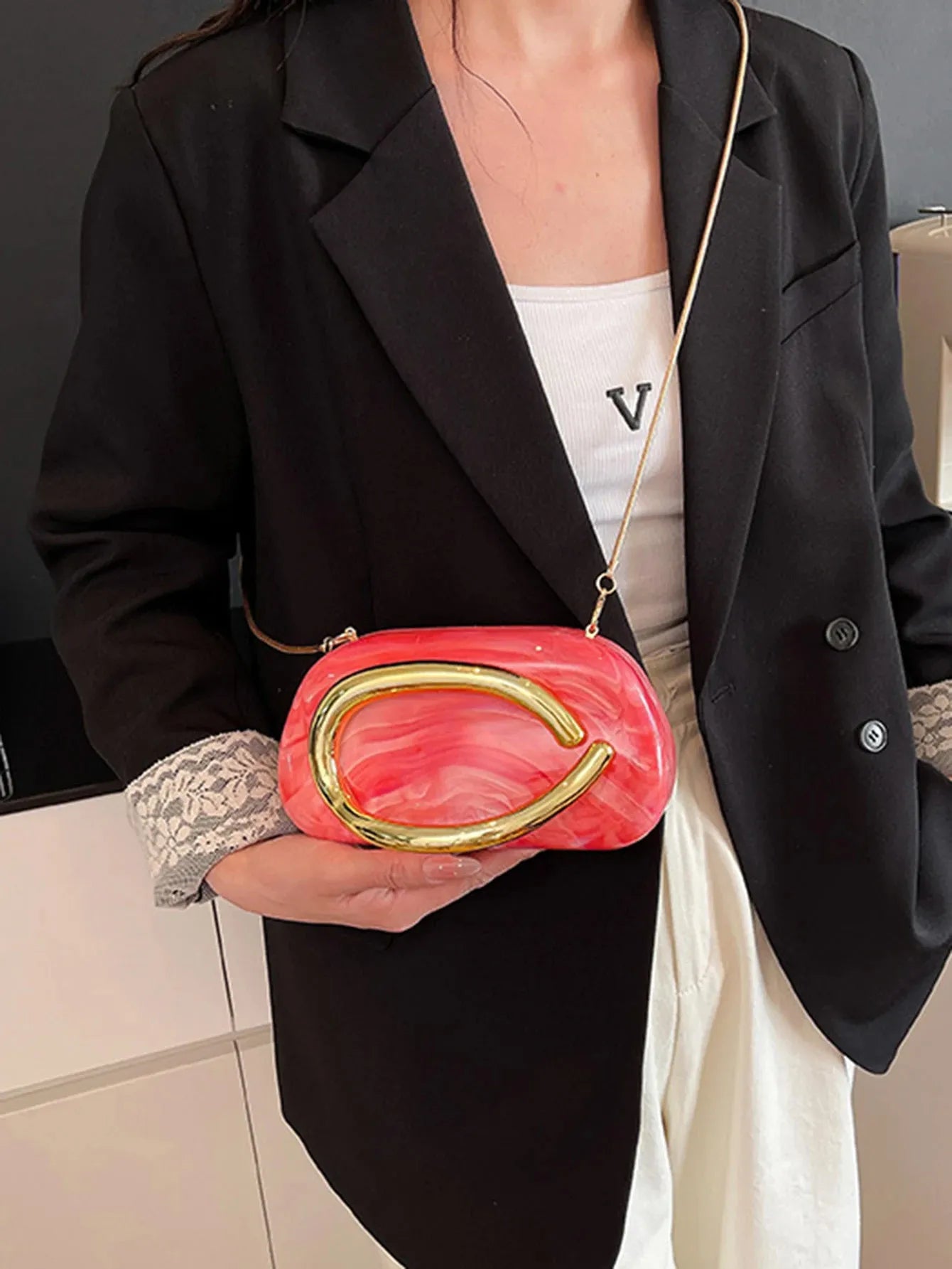 Bolsa Clutch Nicole