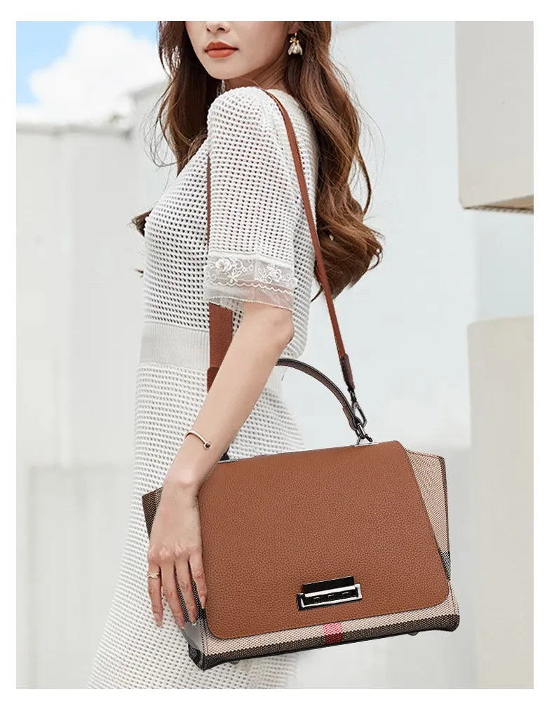 Bolsa de Mão Couro Legítimo St. Andrews