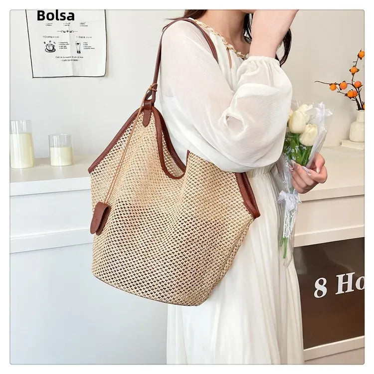 Bolsa de Ombro Maresias Marrom