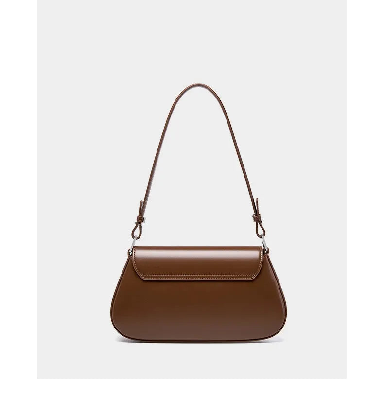 Bolsa Baguete em Couro Dállia