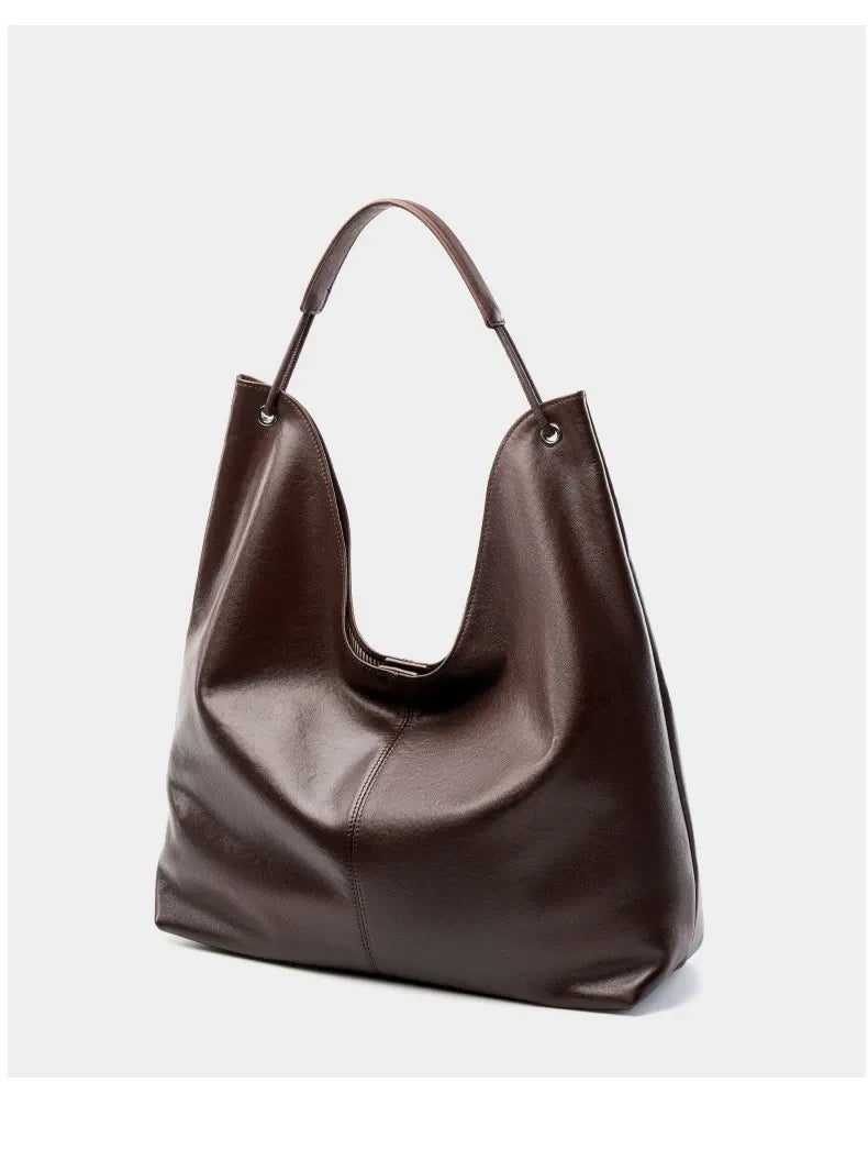 Bolsa Maxi em Couro Marion