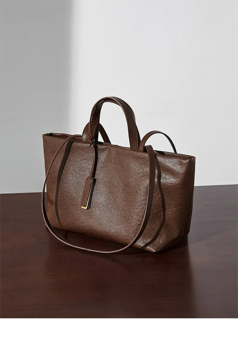 Bolsa Tote em couro Officer