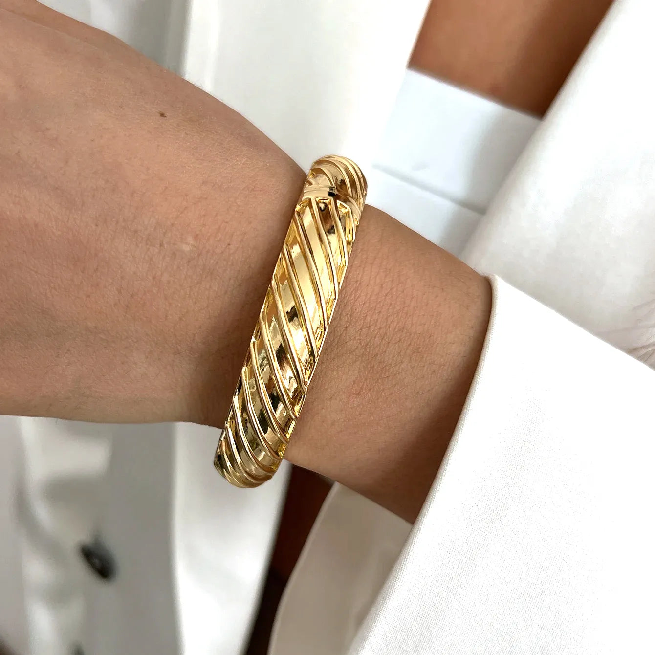 Braceletes Maxxi Ouro Preto