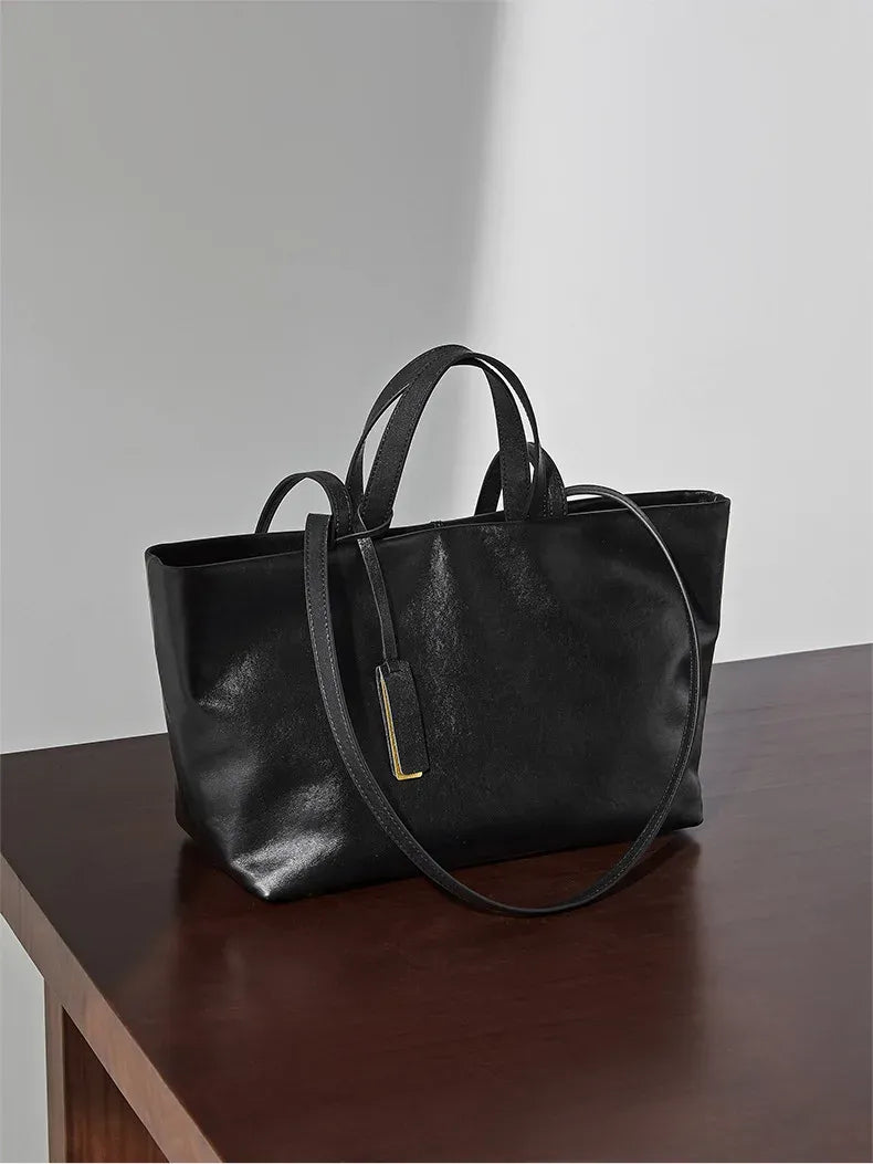 Bolsa Tote em couro Officer