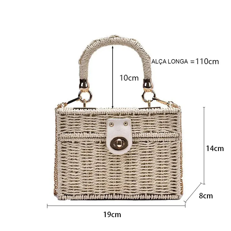 Bolsa de Ombro Ratan Santorini