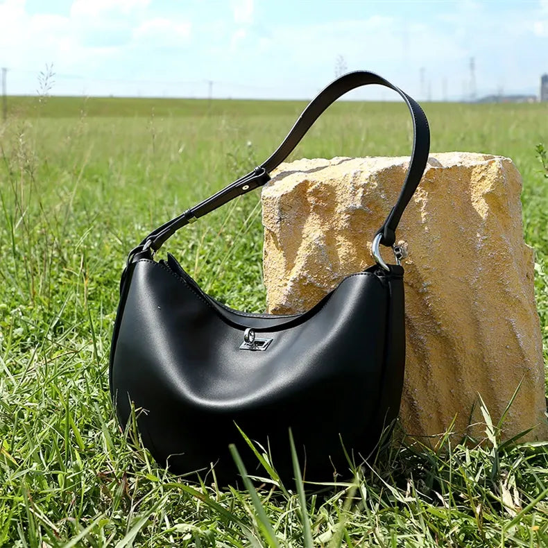 Bolsa de Ombro em Couro Verena
