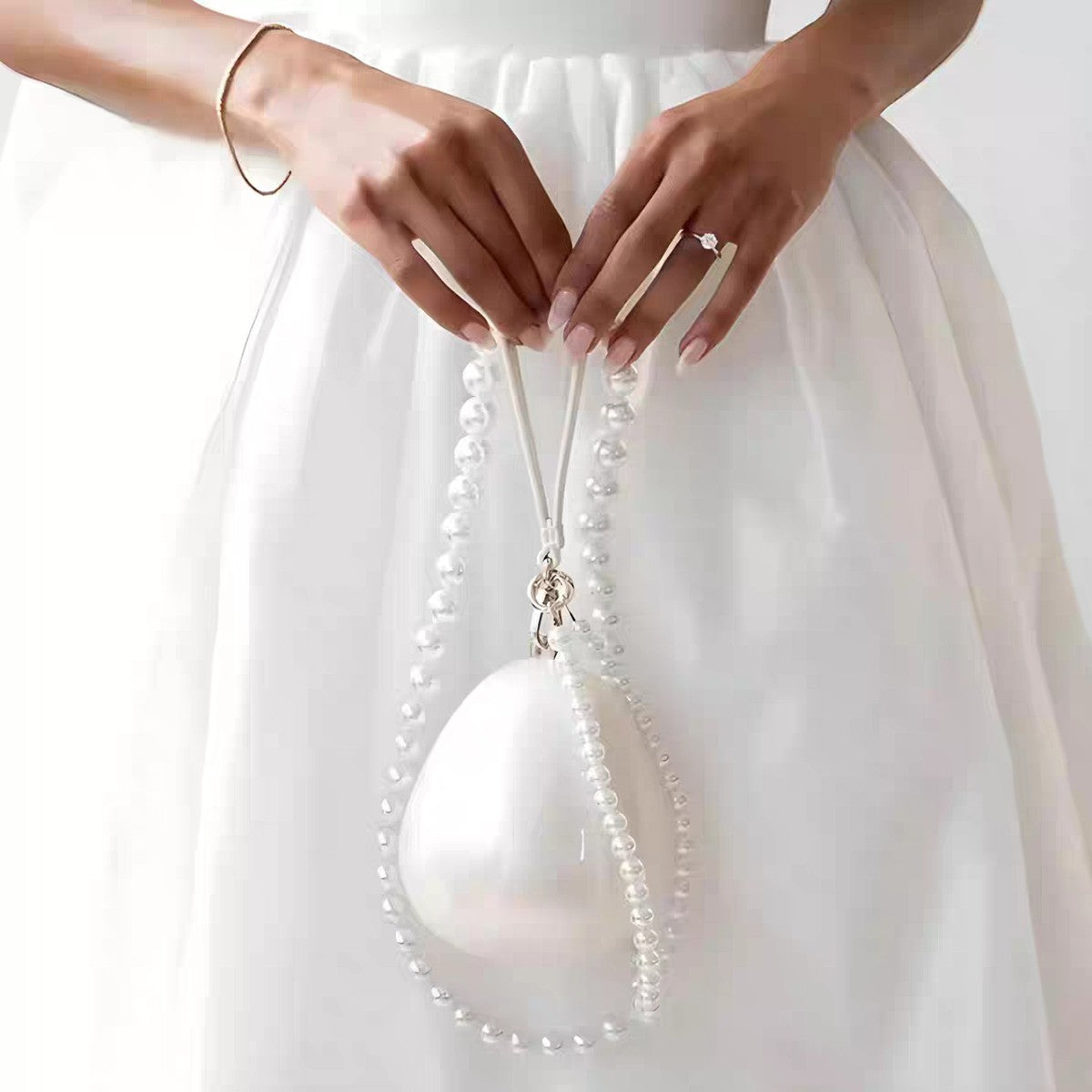 Mini Bolsa de Mão Pérola