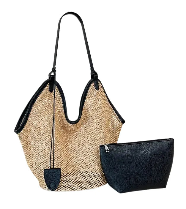 Bolsa de Ombro Maresias Preta