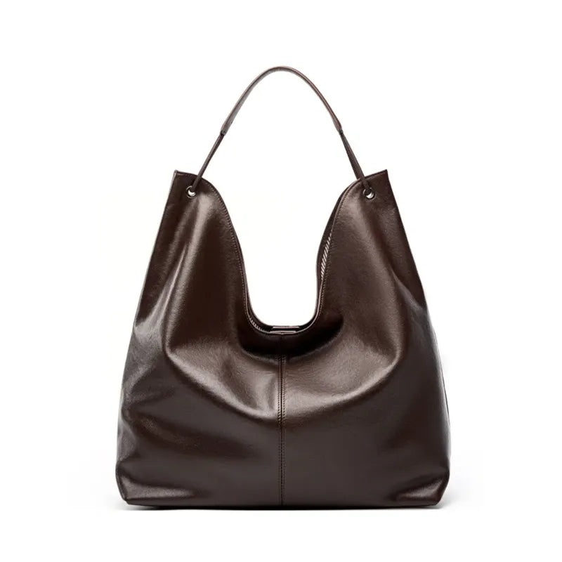 Bolsa Maxi em Couro Marion