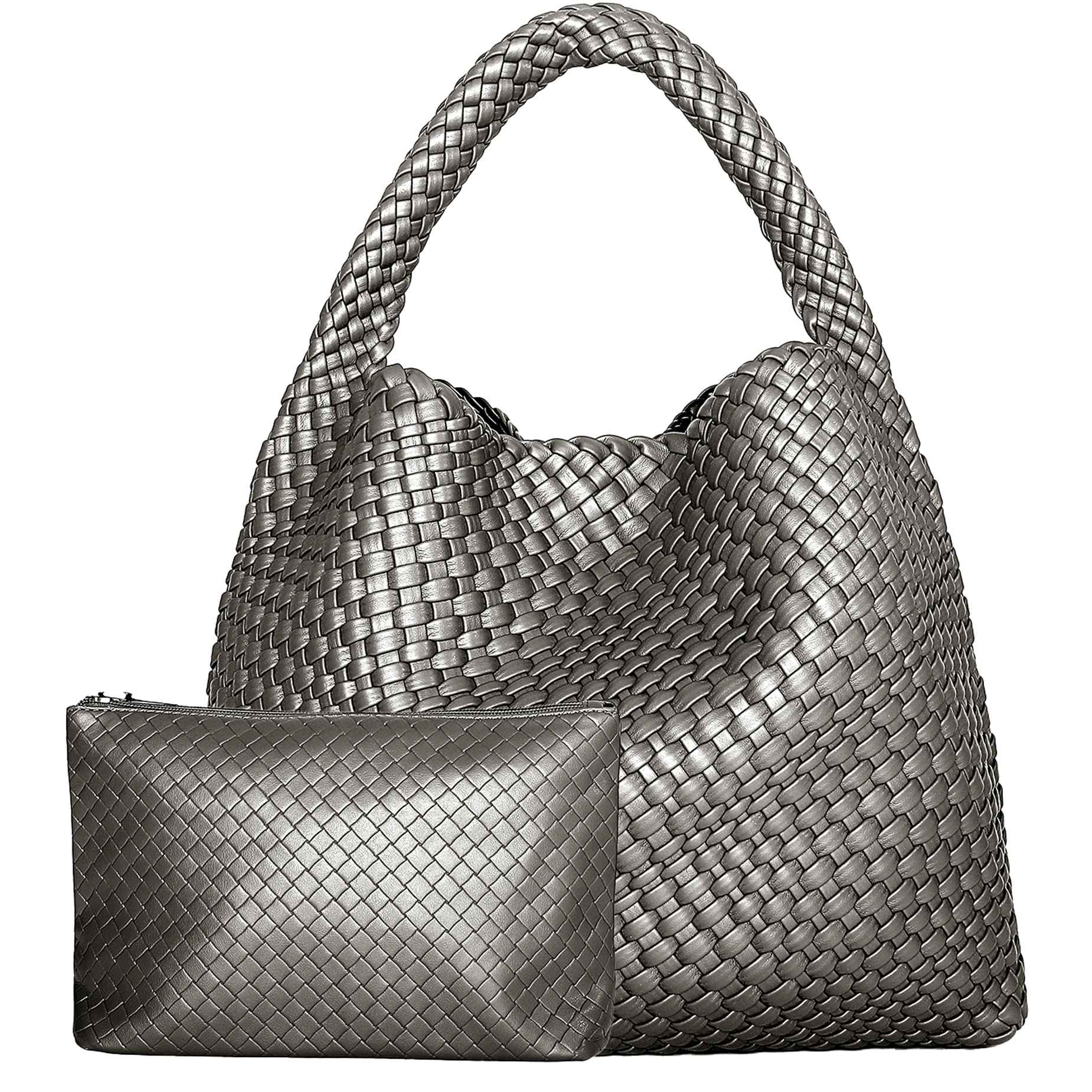 Bolsa Tote em Tressê Cassandra