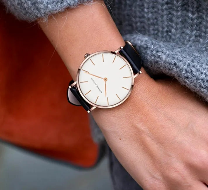 Relógio Pulseira Couro Liberty