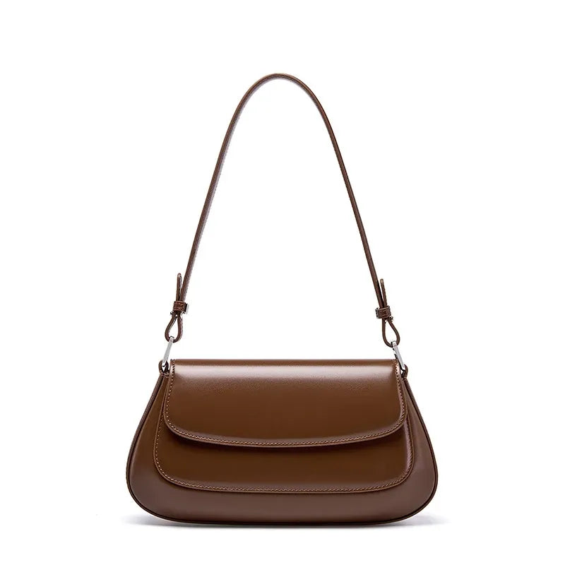 Bolsa Baguete em Couro Dállia