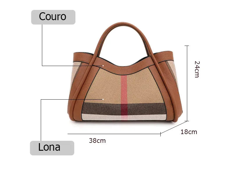 Bolsa de Mão em Couro Iona