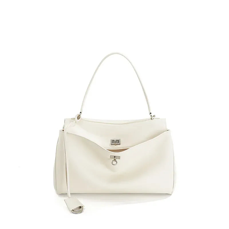 Bolsa Cassy de Ombro em Couro