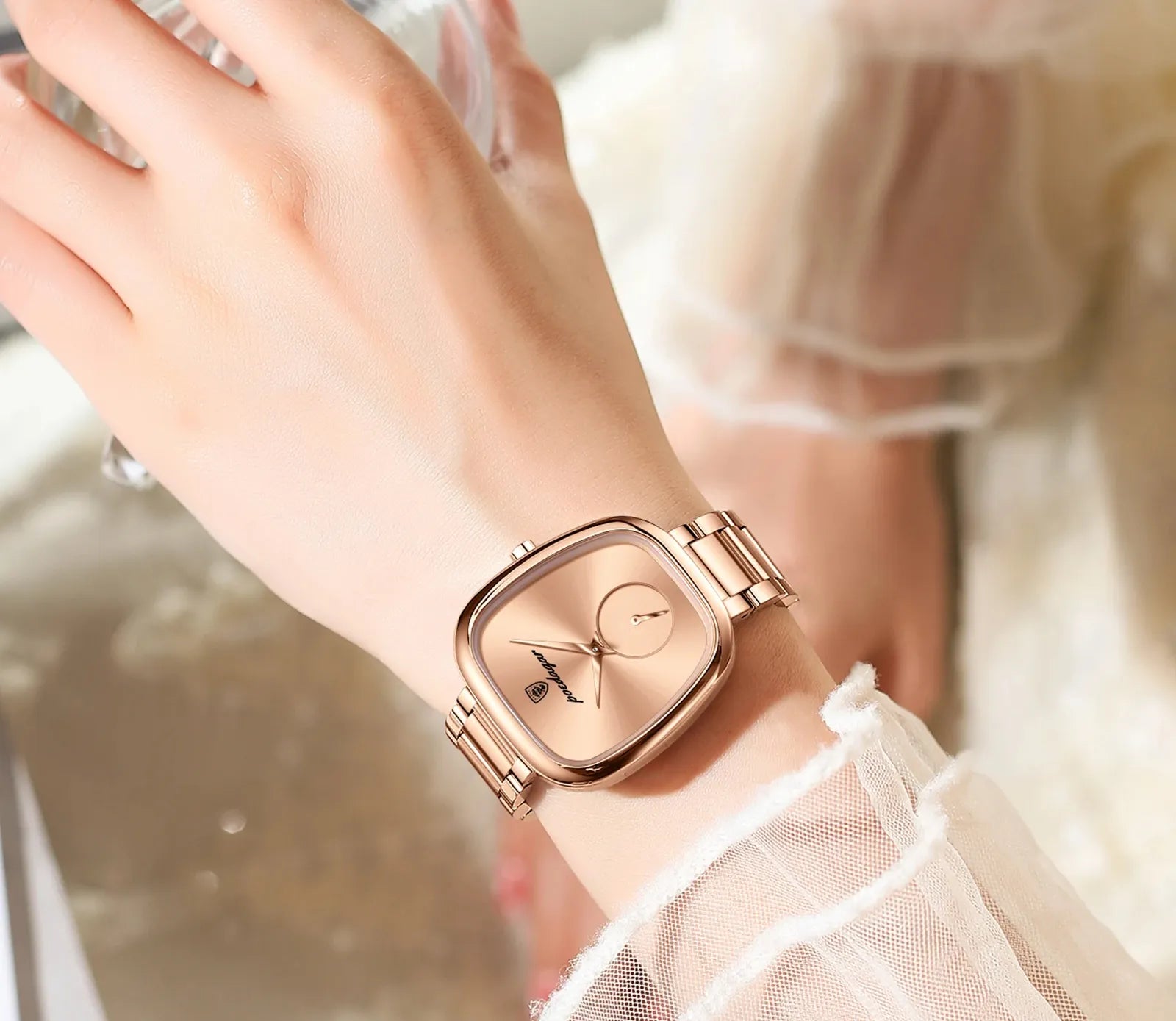 Relógio Aço Inoxidável Luxor