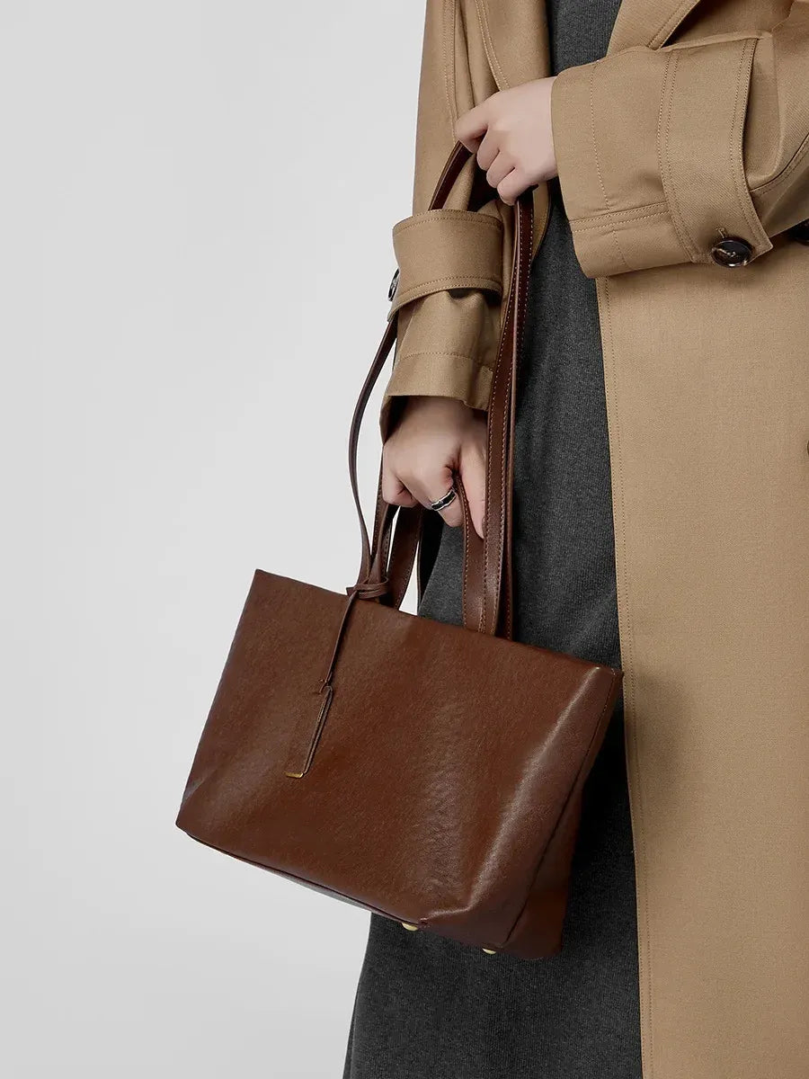 Bolsa Tote em couro Officer