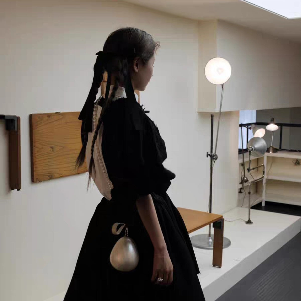 Mini Bolsa de Mão Pérola