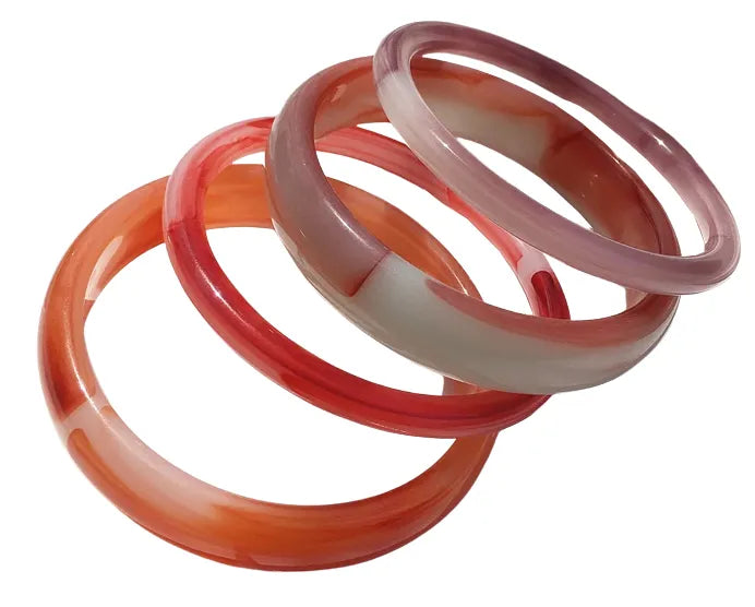 Conjunto Braceletes Mármore