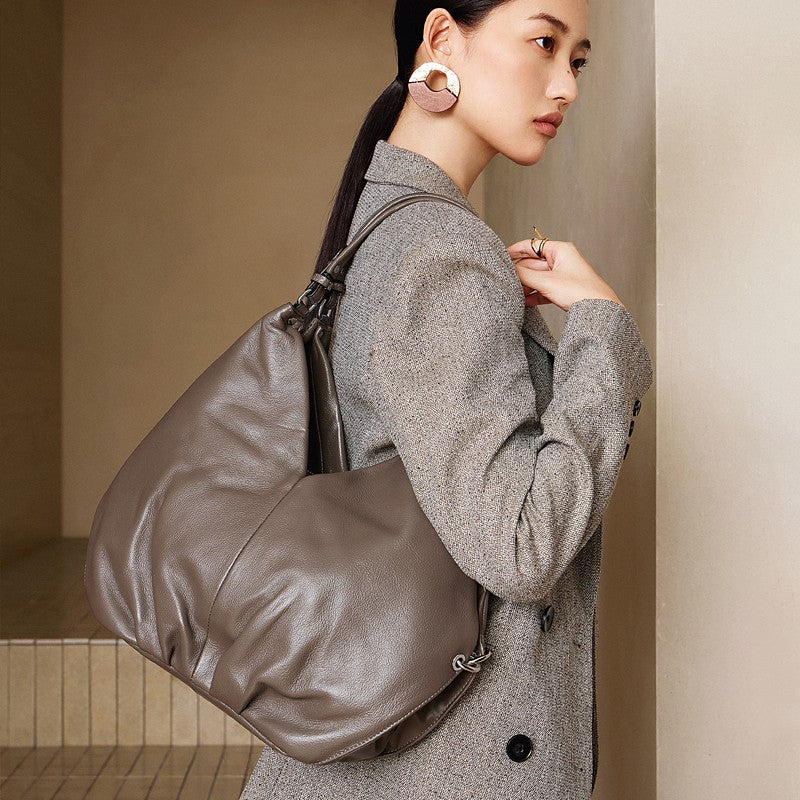 Bolsa Maxi em Couro Madeleine