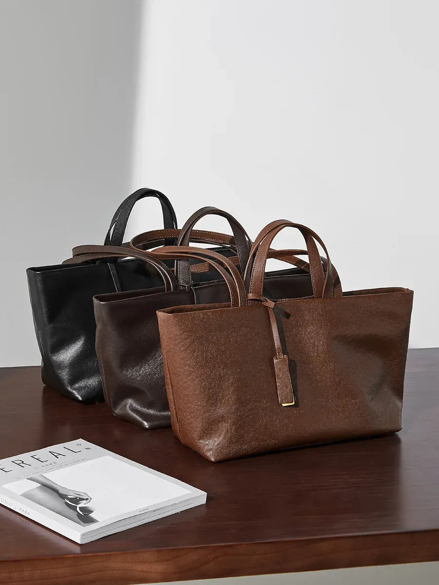 Bolsa Tote em couro Officer