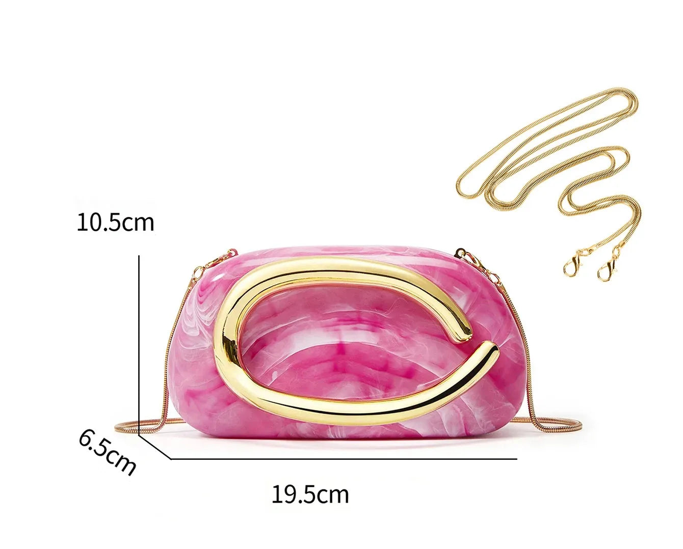 Bolsa Clutch Nicole