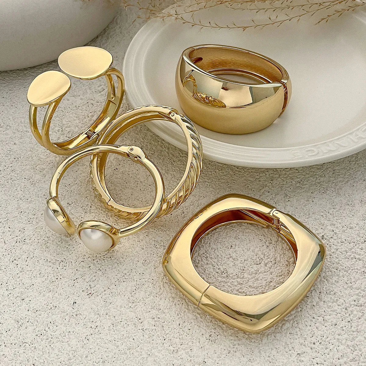 Braceletes Maxxi Ouro Preto