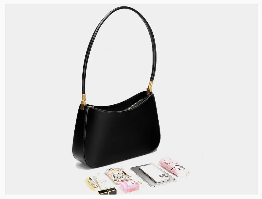 Bolsa de Ombro em Couro Nobreza