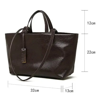 Bolsa Tote em couro Officer