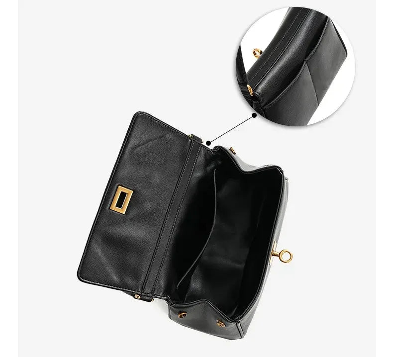 Bolsa Crossbody de Couro Grace