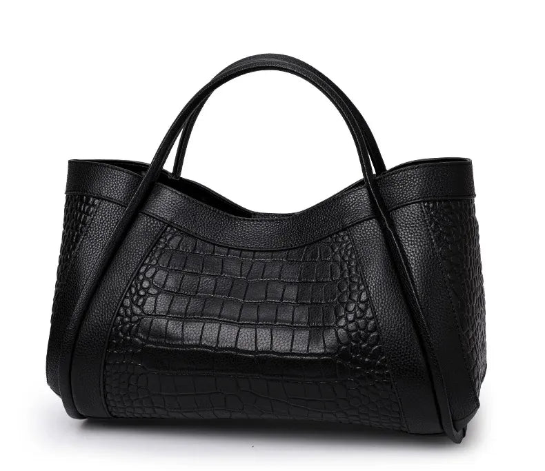 Bolsa de Mão em Couro Iona Black