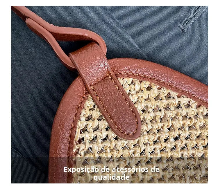 Bolsa de Ombro Maresias Marrom