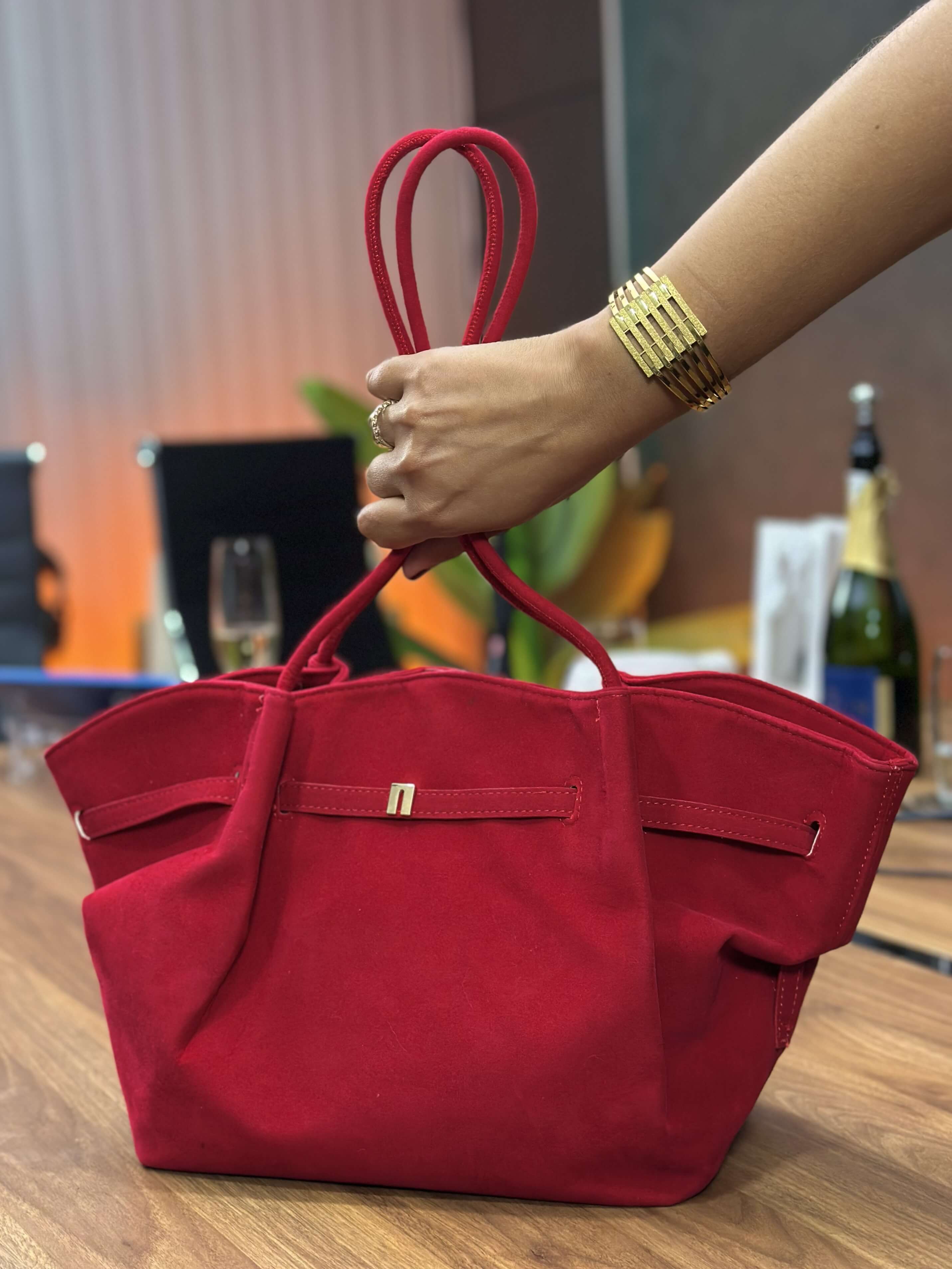 Bolsa Tote de Ombro Zanzibar