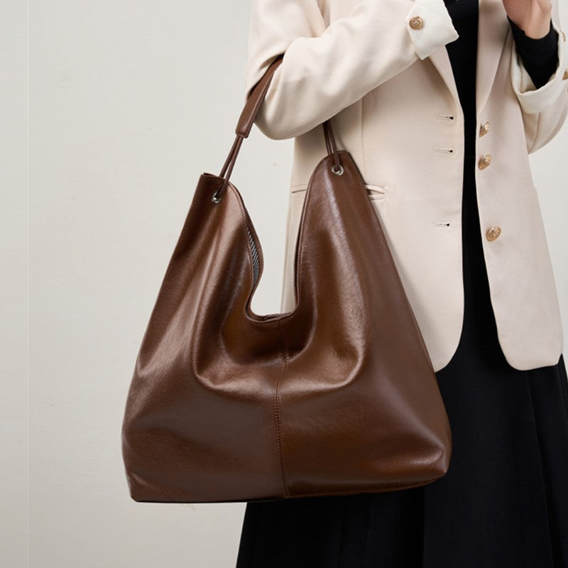 Bolsa Maxi em Couro Marion