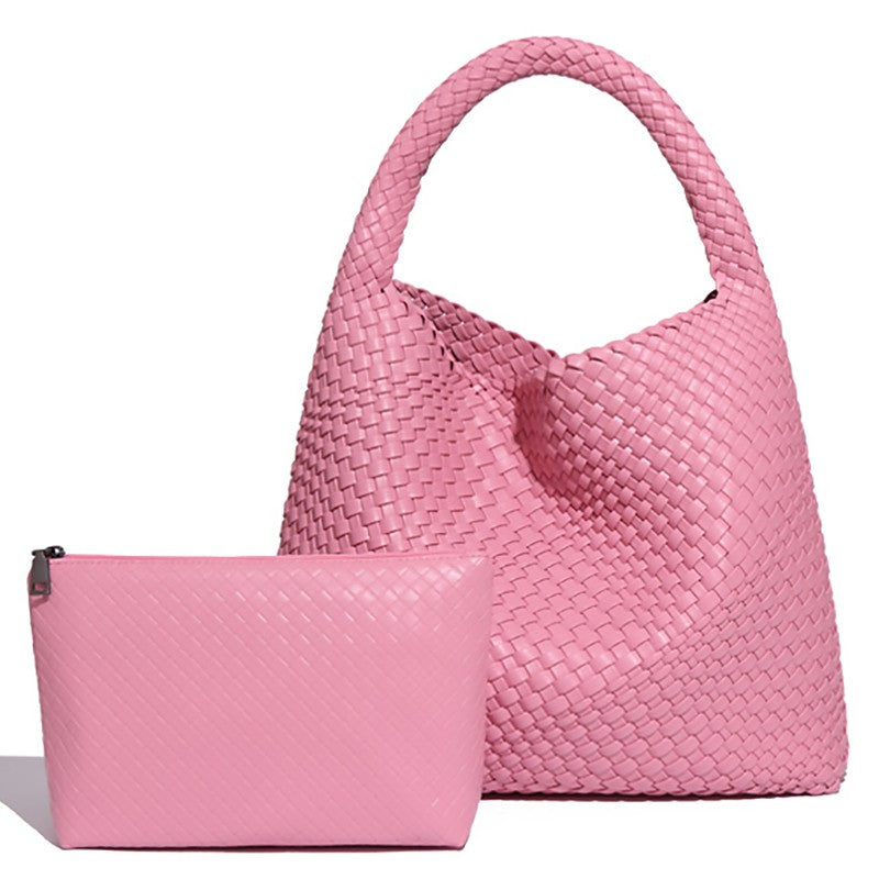Bolsa Tote em Tressê Cassandra