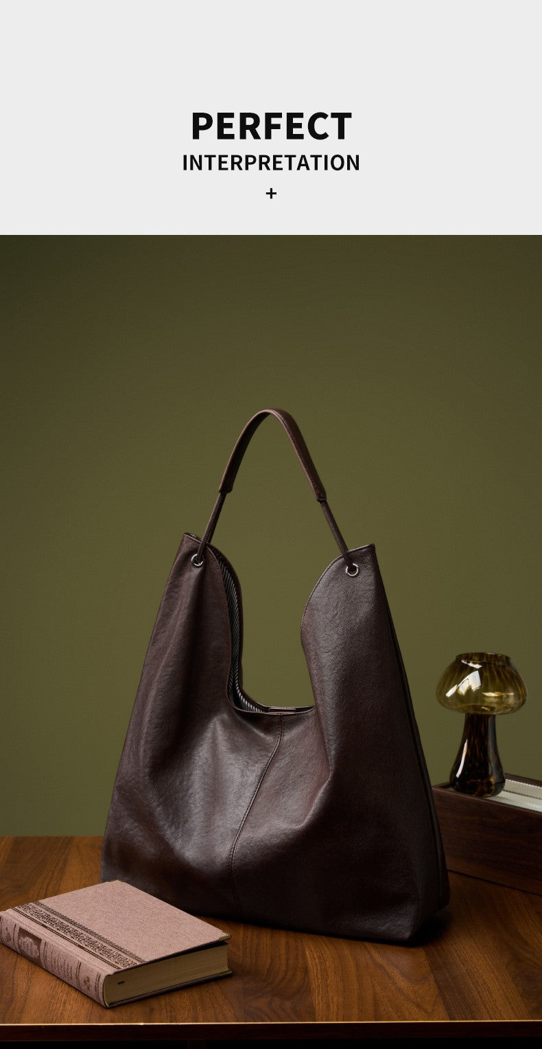 Bolsa Maxi em Couro Marion