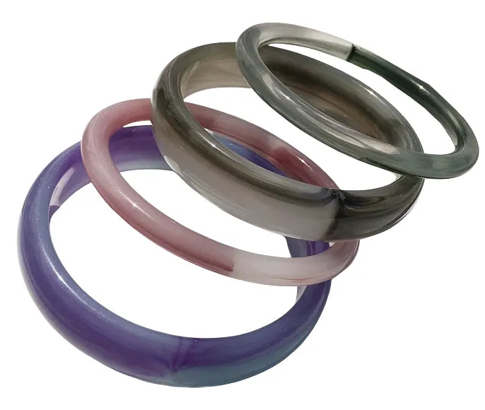 Conjunto Braceletes Mármore