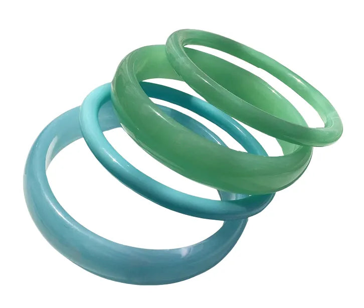 Conjunto Braceletes Mármore