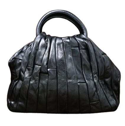 Bolsa em Couro Macio Mosaico