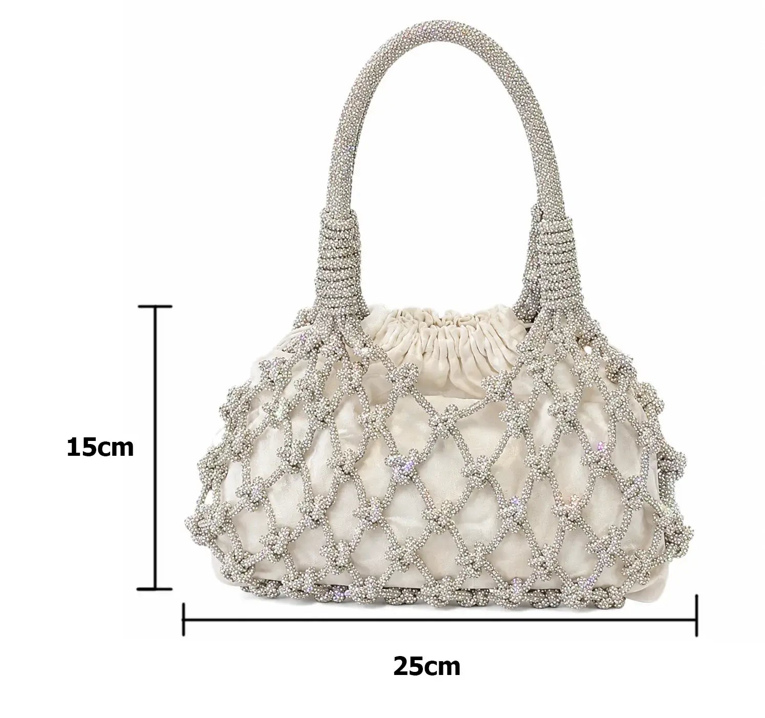 Bolsa Cristalo de Mão