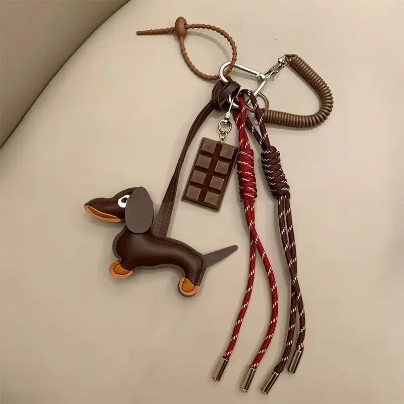 Pingente/Chaveiro de Bolsa Cãozinho