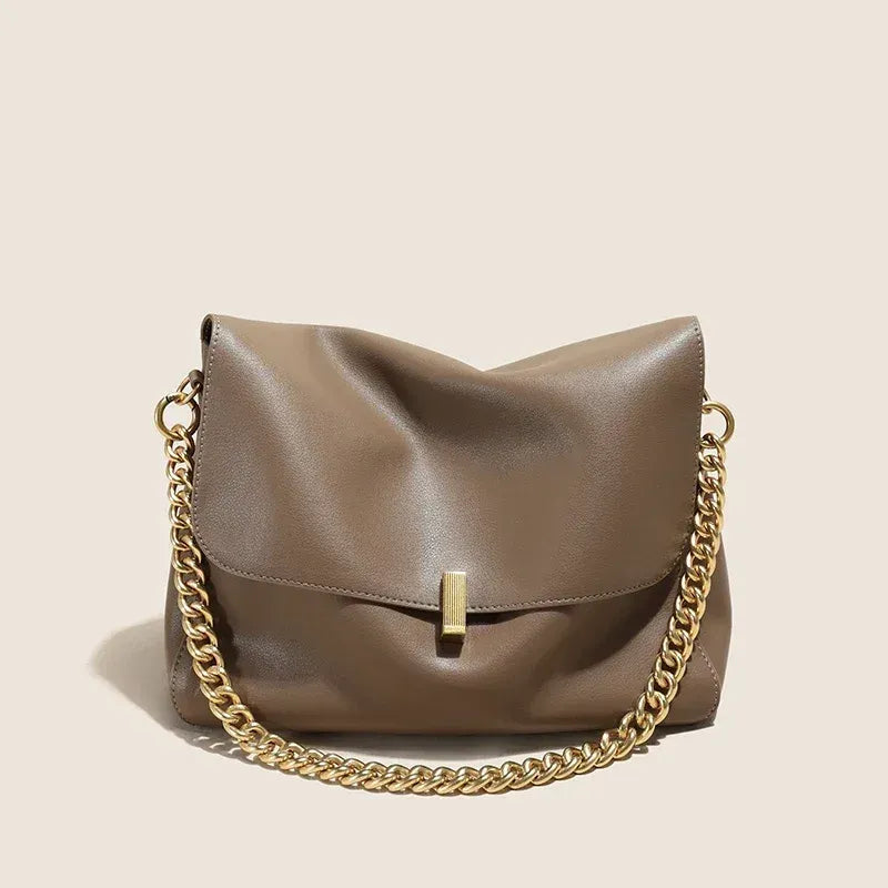 Bolsa de Ombro Couro Legítimo Viena