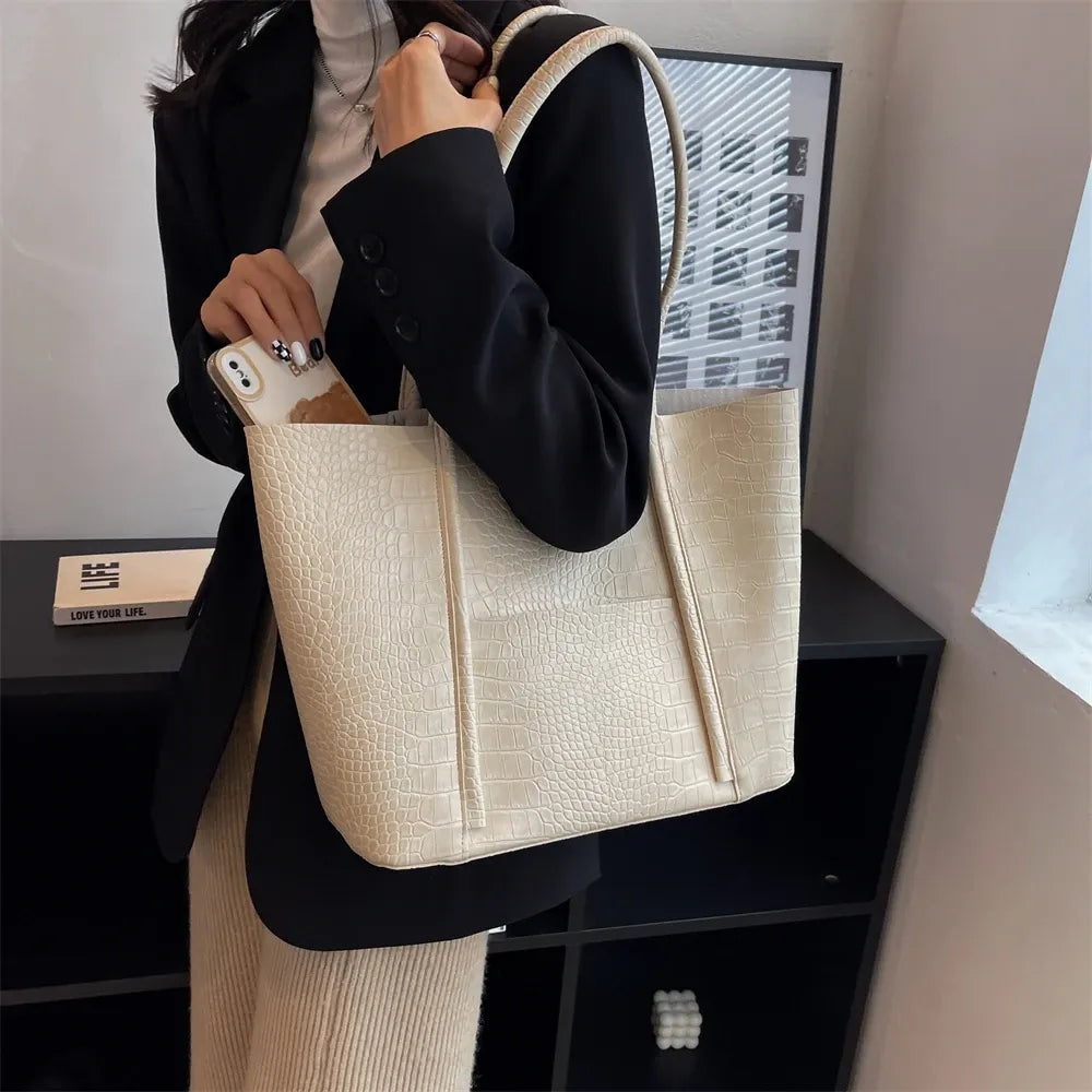 Bolsa Tote de Ombro Manhattan