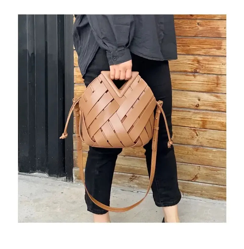 Bolsa de Ombro Couro Legítimo Lorena