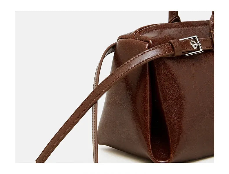 Bolsa Baguete em Couro Karen