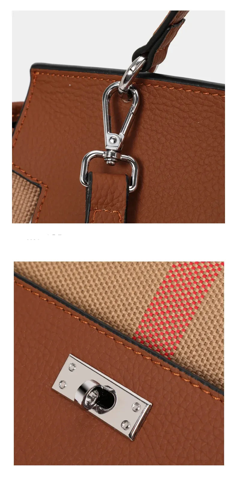 Bolsa de Mão Couro Legítimo Edimburgo